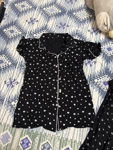 Polka Dots Night Suit