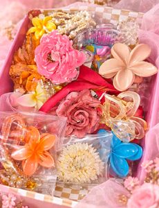 ✨Make Your Cute Hair Accessories Combo 🎀🎁🌈999