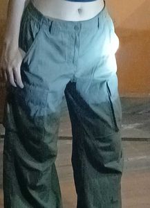Olive Green Cargo Pants