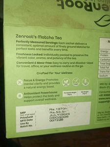 ZenRoot Matcha Tea Bags - Refreshing!