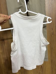 Athletic Tank &amp; Ribbed Leggings Set