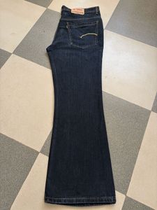 Premium Dark Wash Flared Jeans