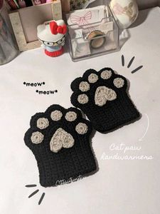 Cat hand gloves