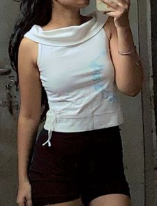 Stylish White Tank Top