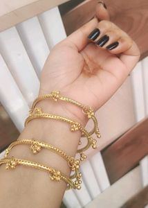 Gold Tone Bangles