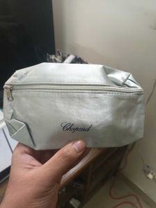 Chopard Silver Cosmetic Pouch