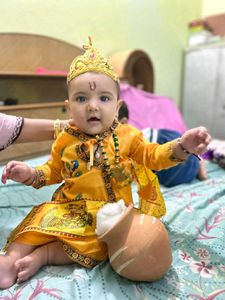Adorable Krishna Costume for Baby