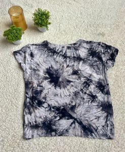 Tie-Dye Short Sleeve Top