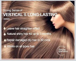 At home Keratin Smoothing Hair Treatment - 300ml