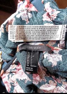 Floral Print Long Sleeve Romper