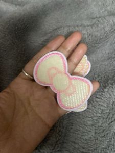 Sanrio Hello Kitty Embroidered Hair Clips