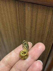 Peacock Feather Enamel Pin