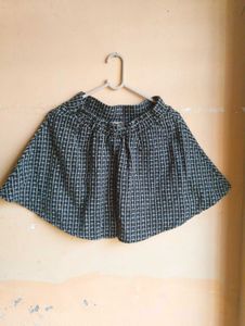 ❤️Waist 26-28 Checkered Mini Skirt