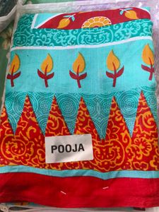 Beautiful Printed Saree with Blouse