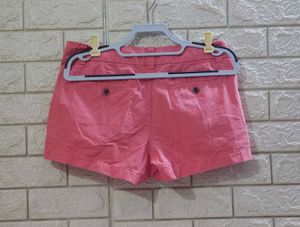 Cute Pink Casual Shorts
