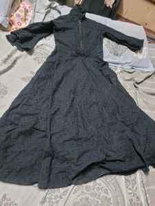 Elegant Black Ethnic Gown
