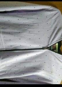 Light Purple Dotted Zip-Up Hoodie(unused)