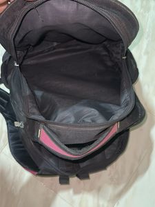 Stylish Black and Pink Backpack