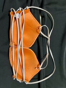 Vibrant Orange bra