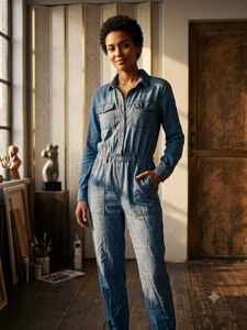 Comfy Denim Jumpsuit