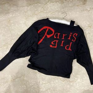 Very soft cutout sweater