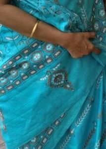 Kantha Pure silk Saree