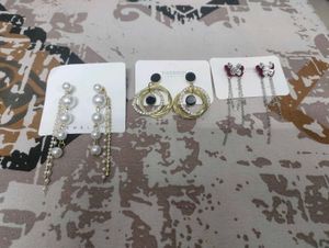 Fashionable Dangle Earrings Set