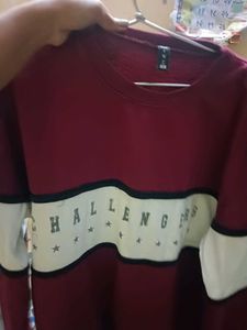 Maroon Graphic T-Shirt