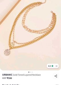 Urbanic Layered Necklace