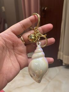 Sparkly Dolphin &amp; Shell Keychain Set