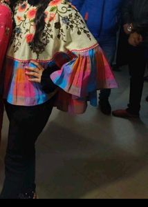 Beautifully Embroidered Cape/Ponchuu