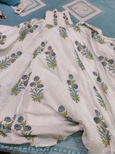 White off shoulder maxi dress