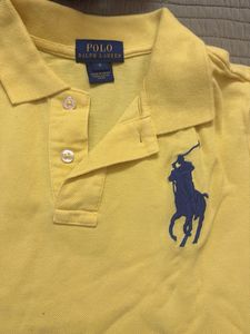 Classic Polo Ralph Lauren Yellow T-Shirt