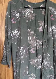 Floral Kimono Cardigan/cover