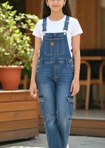 Denim Overalls