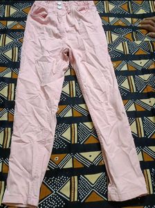 Pink Trousers and Palazzo Pants Set