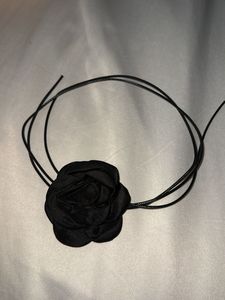 Black Rose choker necklace