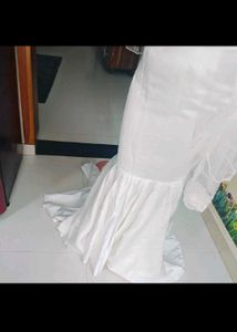 Elegant White Wedding Dress