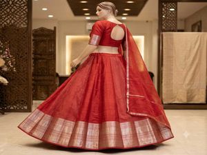 Stunning Red Lehenga Choli
