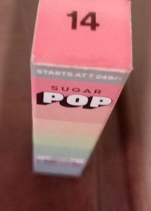 Sugar POP liquid Lipstick matte brick 💋