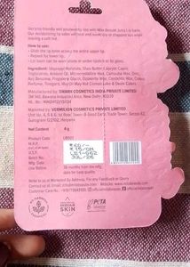 combo offer Mila Beaute Candy Floss Lip Balm and v