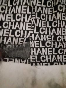 Designer Logo Print A-Line Skirt