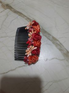 Floral Hair Comb Set