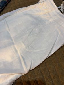 Elegant White bottom with Lace Detail
