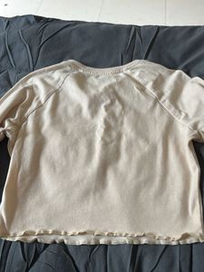 Urbanic Full Sleeve Crop Top