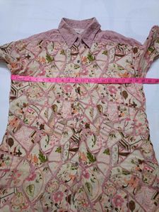 Ishnya Women's Pink Floral Pyjama Set