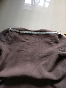 Nude Brown Straight Fit Overvoat