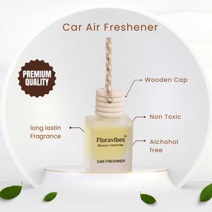 Jasmine Car Air Freshener | Long Lasting Fragrance