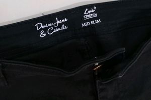 Black Denim Jeans