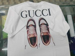 Gucci White Logo Tee